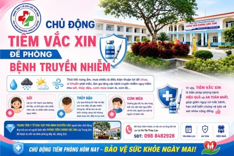 Vắc xin Sởi, cúm, thuỷ đậu